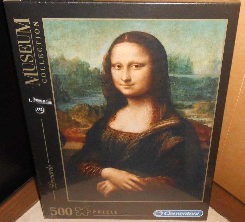 puzzle 500 pièces MONA LISA JOCONDE Léonard de Vinci, sous blister - Photo 1/1