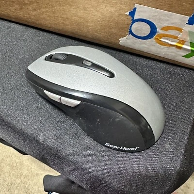 Gear Head Optical 2.4 GHz Wireless Nano Mouse W/ USB Receiver 2225Red Tested  - Image 1 of 4