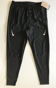 Nike Men’s ADV AeroSwift Running Sweat Pants DM4615 Black 010 Size XL - Picture 1 of 13