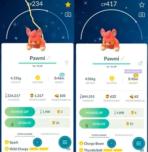 Shiny Pawmi XXL Male or Female | several options | Tr-de Go✨ - Picture 1 of 2