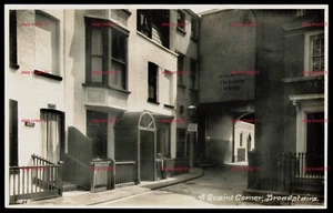 A QUITE CORNER BROADSTAIRS POSTCARD RPPC DICKENS - Foto 1 di 2