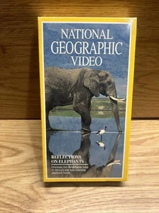 National Geographic Video - Reflections on Elephants (Vintage Sealed VHS, 1994) - Bild 1 von 3