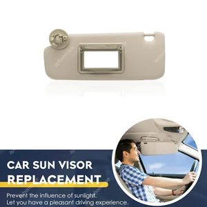 Driver Side Sun Visor Pad For Chevrolet Sonic Beige Replace Sunshade Assembly - Picture 1 of 8