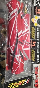 VH VAN HALEN Rojo Blanco Negro Padset NUEVO Old School BMX FLITE PADS SE GT JMC Nuevo - Imagen 1 de 4