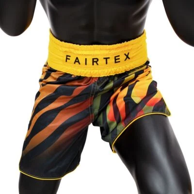 Fairtex Authentic Sports Boxing Trunks Shorts  BT2002 TIGER - Image 1 of 4
