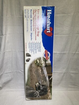 Havahart 1089 Trampa de Animales Vivos Mapaches Marmota Ahorro de Espacio EE. UU., Nueva Caja Abierta Foto 1 de 4