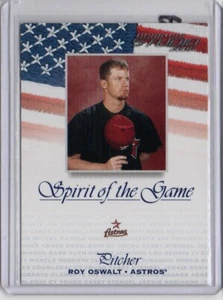 Donruss Studio Roy Oswalt Spirit of the Game Astros 2002 - Imagen 1 de 1