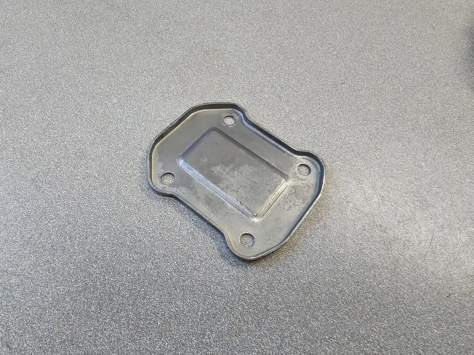 VERY NICE USED ORIGINAL PORSCHE 914 914-6 SHIFT ROD INSPECTION COVER NLA - Image 1 of 4