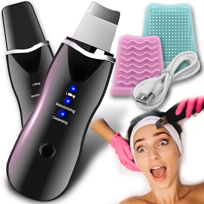 Ultraschallpeelinggerät Porenreiniger Skin Scrubber Ultraschall Peeling Retoo