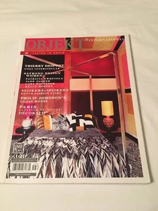 OBJEKT INTERNATIONAL MAGAZINE #56 LIVING IN STYLE 2012 - Foto 1 di 1