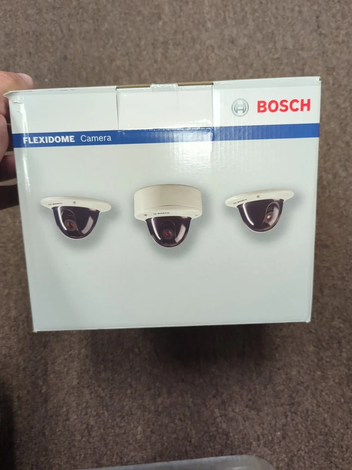 Bosch Flexidome XF NTSC 3-9.5mm SMB VDC-485V03-20S indoor Dome Camera - Image 1 of 3