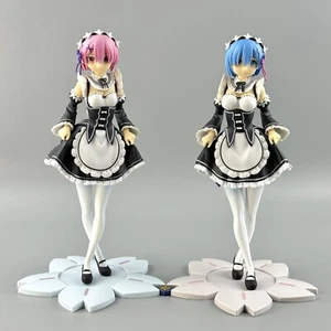 Re:Zero Starting Life in Another World Rem & Ram Curtsey Premium Figure Set - Picture 1 of 24