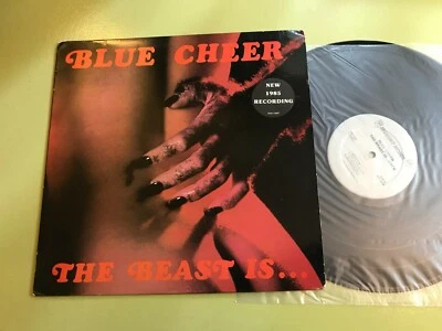 Blue Cheer The Beast Is..Back Orig promo 1985 LP Mega Force mri1069 vinyl metal  - Image 1 of 4
