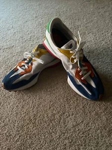Zapatillas New Balance 327 Lifestyle MS327PBA - Hombre 9.5 D Blanco/Multicolor - Imagen 1 de 11