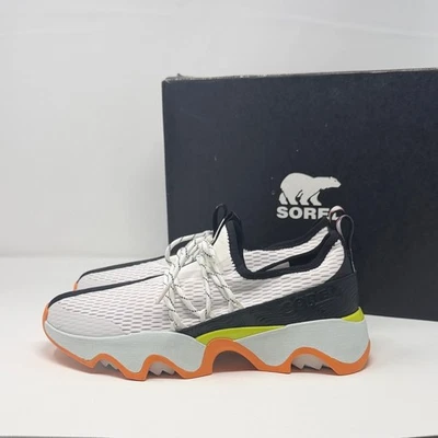 Sorel 女式 Kinetic Impact II 蕾丝 - 海盐/锦鲤 - 11 - 全新带盒 — 第 1/4 张图片