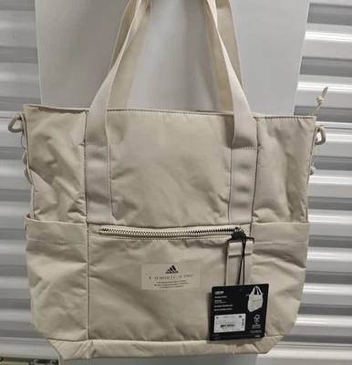 Bolso de Mano Adidas Alúmina Beige/Gris Cuatro Foto 1 de 4
