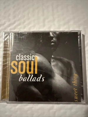 NEW Factory Sealed Classic Soul Ballads: Sweet Thing - Sony Compilation CD Foto 1 de 2