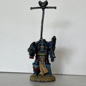 Warhammer 40k Classic Space Marines Ultramarines Metall Terminator Librarian  - Bild 1 von 6