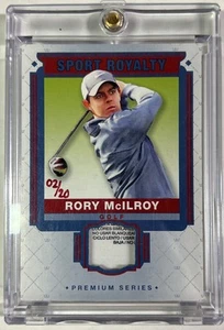 2014 UD Goodwin Champions Rory McIlroy Laundry Tag 02/20 Sport Royalty Hand #’d - Picture 1 of 2