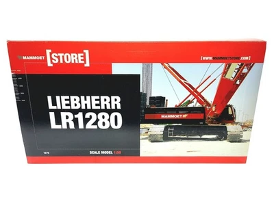 Liebherr LR1280 Crawler Crane - Mammoet - Conrad 1:50 Scale Model #2734/02 New - Image 1 of 4
