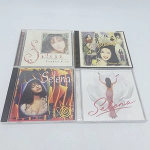 4 CD Selena Lot: Exitos Recuerdos Dreaming of You Soundtrack Siempre Selena - Picture 1 of 24