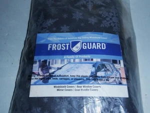 FROST GUARD PLUS CAR SNOWFLAKE WINDSHIELD COVER GRAY XL - Picture 1 of 3