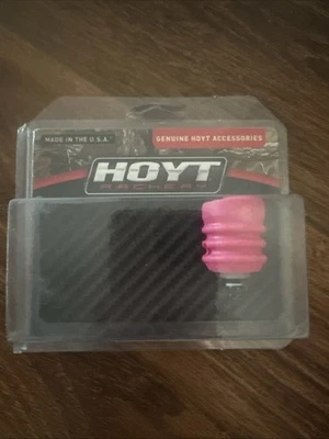 Acessório de tiro com arco Hoyt Stlh Shot Co-Mold rosa Pkg - Imagem 1 de 2