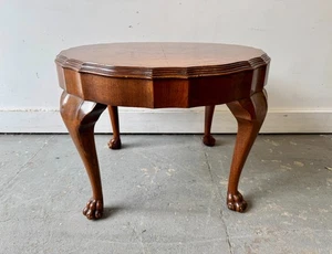 Small Vintage Round Coffee Table - Picture 1 of 9