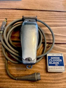 Vintage 2 Speed Andis Master Model M Electric Hair Clipper Tested W/blade - Picture 1 of 8