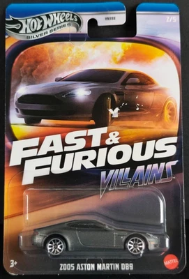 Hot Wheels Silver Series 2025 Fast & Furious Villains 2/5 2005 Aston Martin DB9 - Image 1 of 4