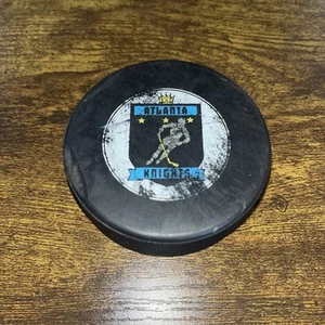 ECHL Nashville Knights Blue League Reverse Team Logo Hockey Puck sammeln Puck - Bild 1 von 2
