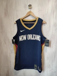 Swingman New Orleans Pelicans 2022 2024 Icon jersey shirt kit Size L basketball - Picture 1 of 9