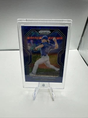 Panini Prizm Noah Syndergaard 35 2021 discoteca azul Prizm 19/35 Mets Foto 1 de 4