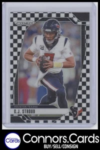 C.J. Stroud 2024 Panini Prizm #111 Black and White Checker SSP - Bild 1 von 2