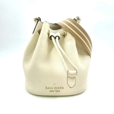 Bolso de hombro Kate Spade de cuero para mujer blanco talla única Foto 1 de 4