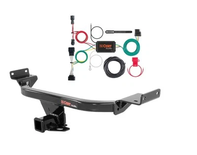 Curt Class 3 Trailer Hitch 2" Receiver w/ Custom Wiring for 17-22 Kia Sportage Foto 1 de 4