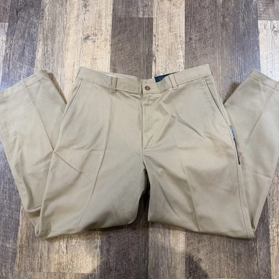 Farah Khaki Classic Fit Plain Front Chino Pants 36x30 NWT - Image 1 of 4