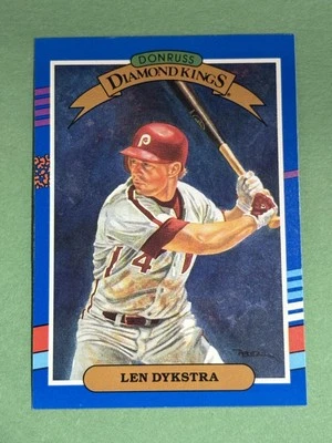 Len Dykstra 1991 Donruss Philadelphia Phillies #7c U161 - Image 1 of 2