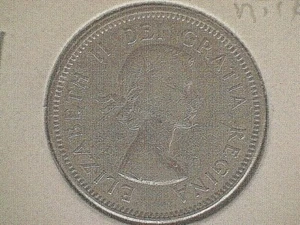 1964 Canadian Nickel - Picture 1 of 4