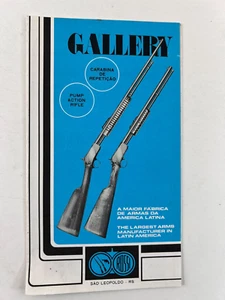Rossi Gallery 22 Pump Model 37 57 59 User Brochure English Spanish Vintage - Picture 1 of 5