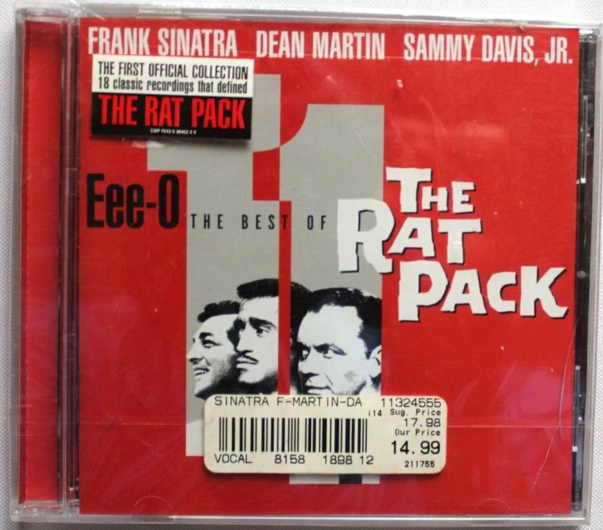 EEE O 11 THE BEST OF THE RAT PACK FRANK SINATRA [NEW CD] SEALED CASE CRACK - Image 1 of 4