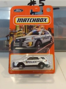 Matchbox New 2022 Series - '16 Ford Interceptor Utility Police - Picture 1 of 5