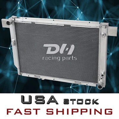 Radiador de aluminio de 3 filas para Mercedes-Benz 1990-1993 500SL 1994-2002 SL500 5,0 L Foto 1 de 4