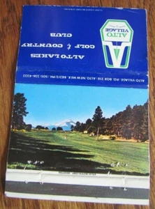 GOLF: ALTO LAKES GOLF & COUNTRY CLUB (ALTO, NEW MEXICO) (SIZE 40 STICK) -F11 - Picture 1 of 3