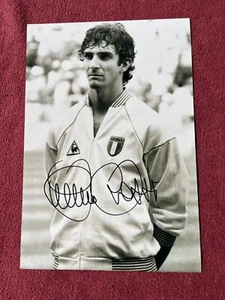 Autogramm PAOLO ROSSI (†2020)-Nationalteam ITALIEN-Vicenza-Juve-signed Großfoto - Bild 1 von 2