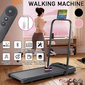 Treadmill Electric Walking Pad Home Gym Fitness Remote Control Running Machine - Picture 1 of 14