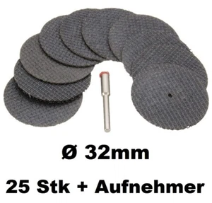 25 discos de deslizamiento Ø32 mm + discos de espina Dremel Proxxon MINI DISCOS FLEX - Imagen 1 de 3