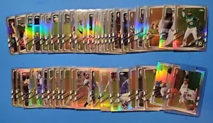 Lotto 50 carte Topps Chrome Baseball 2021 RIFRATTORI ARGENTO NO DUPS RCs All-Stars🔥 - Foto 1 di 11