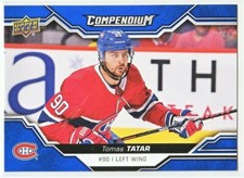 2018-19 Upper Deck Compendium Series 2 BLUE Tomas Tatar