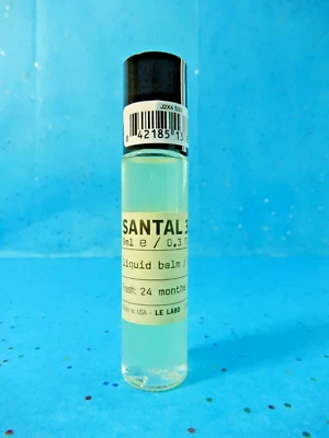 Le Labo SANTAL 33 Eau de Parfum Bálsamo Líquido Rollerball Perfume .30 oz / 9 ml Foto 1 de 2
